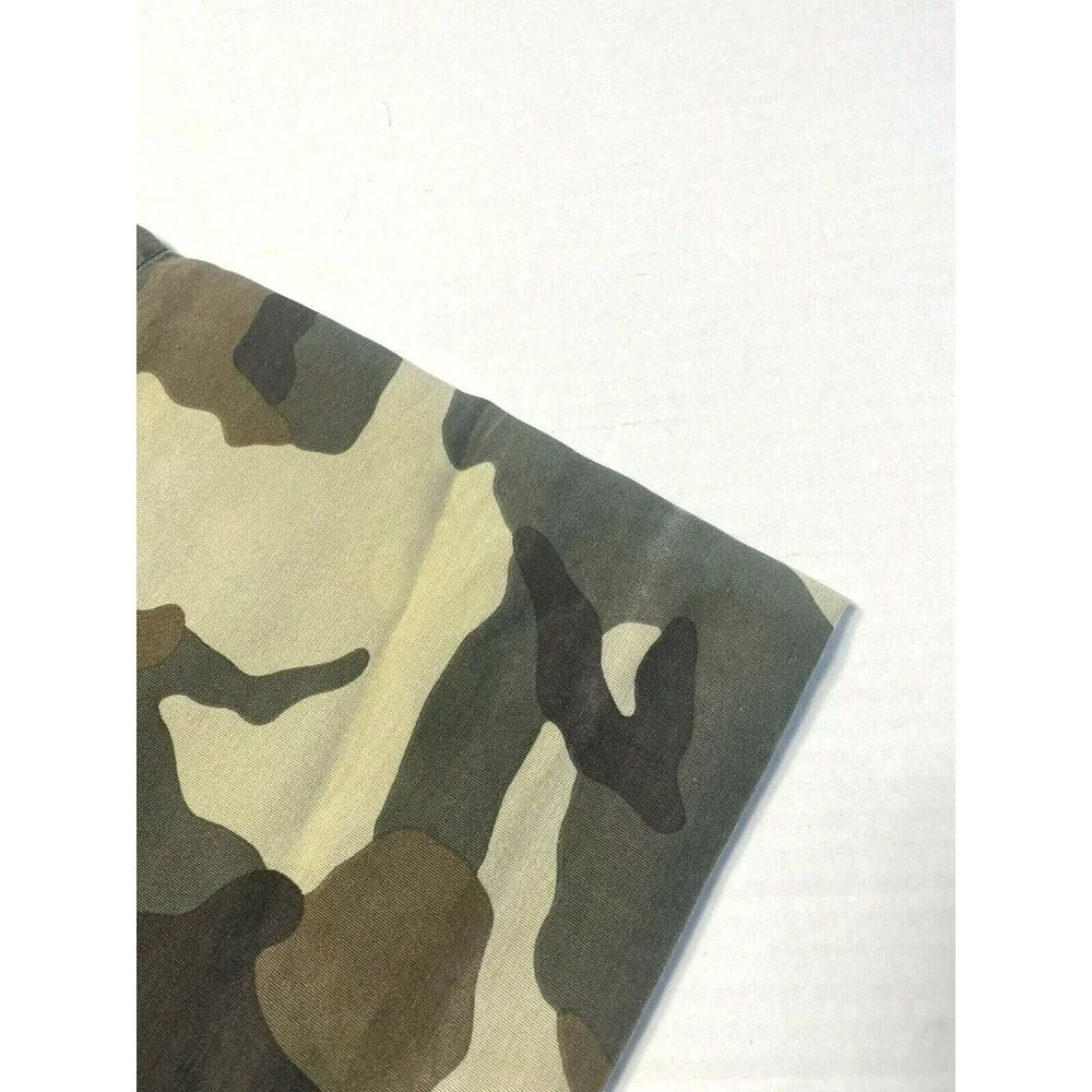 Vintage Camo Army Valance Curtain Hunting Mens boy